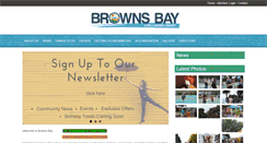 Desktop Screenshot of brownsbay.org.nz